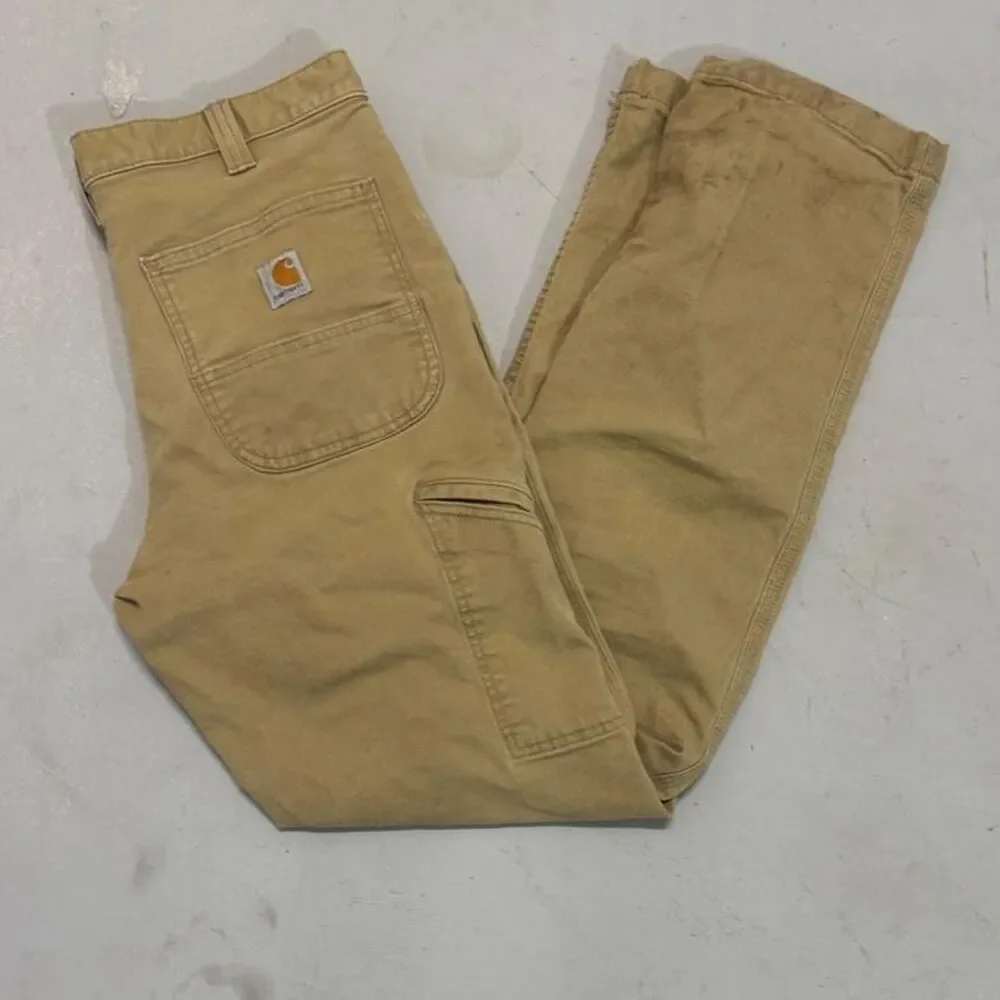 Carhartt Men's Tan and Cream Trousers